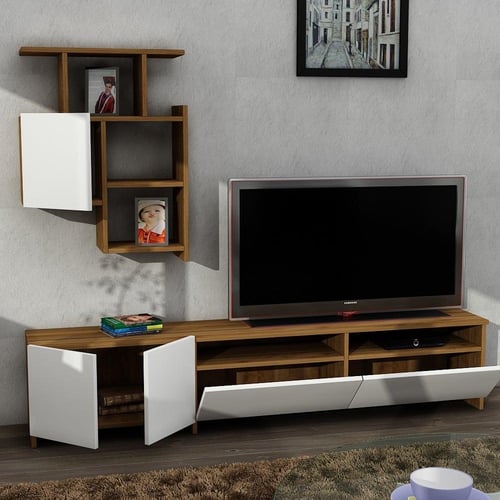 طاولة تلفاز لونين (صناعة تركية) Mariposa