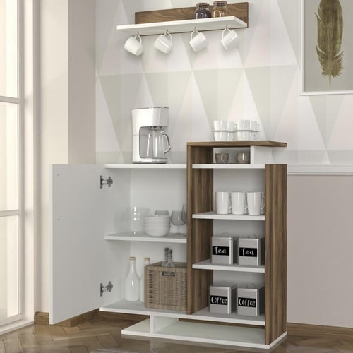 ركن قهوة Mareta ابيض بني