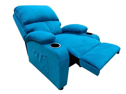 كرسي استرخاء ازرق