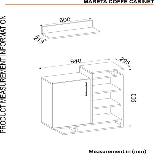 بكج طاولة تلفزيون وطاولة قهوة وركن قهوة لون ابيض M...