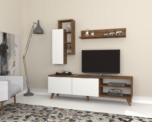 طاولة تلفزيون (صناعة تركية) موديل ZEN W&B