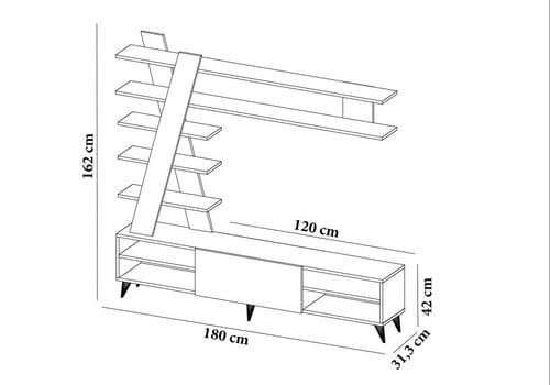 طاولة تلفزيون (صناعة تركية) موديل Isik