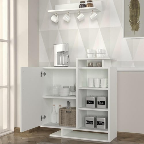 ركن قهوة Mareta ابيض