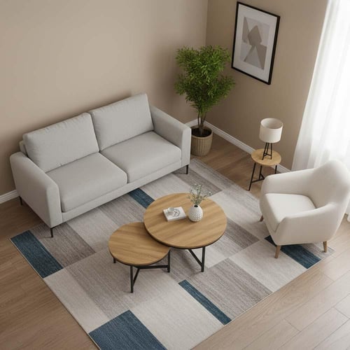 طقم طاولة خدمة 1+1 بني 2261