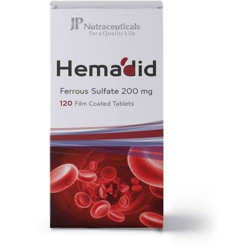 Hemadid ferrous sulfate 200mg tab