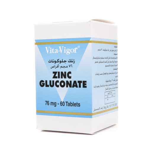 Zinc gluconate 60 tab