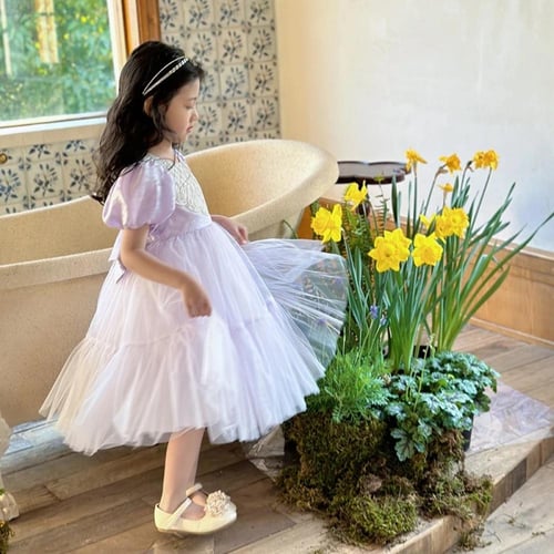 فستان نفاش مع اللؤلؤ الأنيق