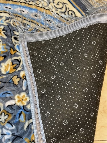 سجاد فخم (فقط) لون رمادي كامل