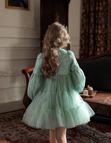 فستان بأكمام طويلة أنيق