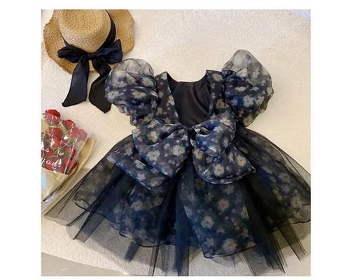 فستان رسمي أنيق أزرق