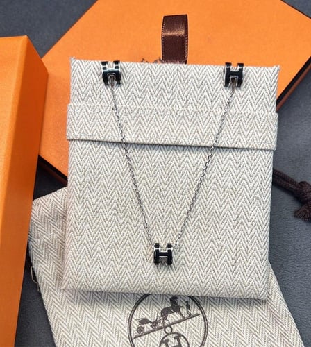 سلسال هيرمز مع حلق مع ملحقات