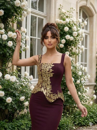 فستان سهرة موديل 642501