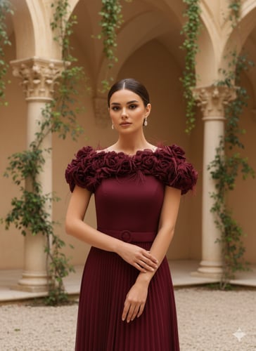 فستان سهرة موديل 20530