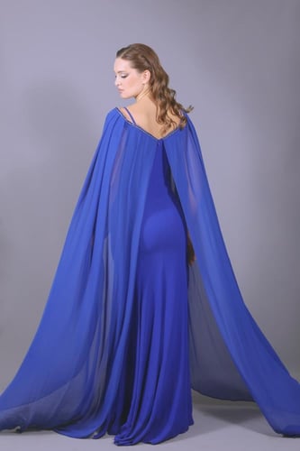 فستان سهرة موديل 3243