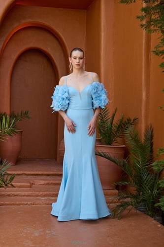 فستان سهرة موديل 712580