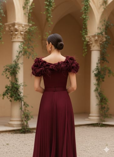 فستان سهرة موديل 20530