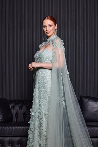 فستان سهرة موديل 50029