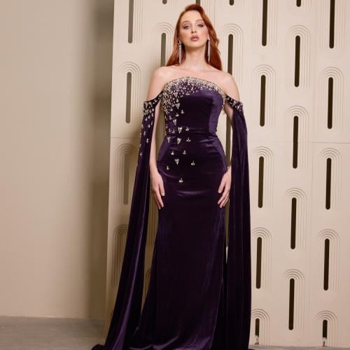 فستان سهرة موديل 01275