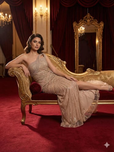 فستان سهرة موديل 01284