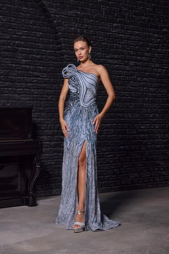 فستان سهرة موديل 8867