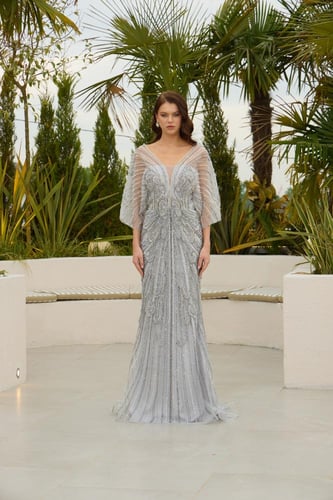 فستان سهرة موديل 8844