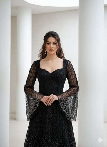 فستان سهره موديل 915