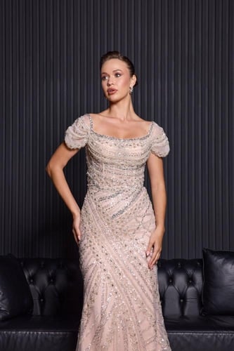 فستان سهرة موديل 01277