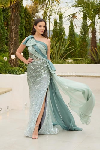 فستان سهرة موديل 01241