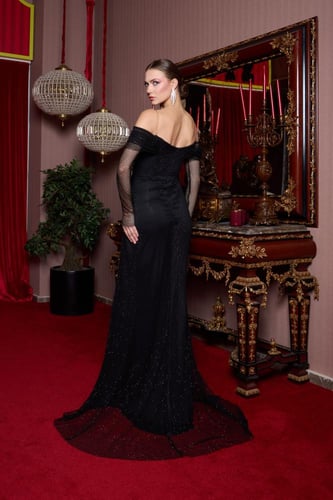 فستان سهرة موديل 0686