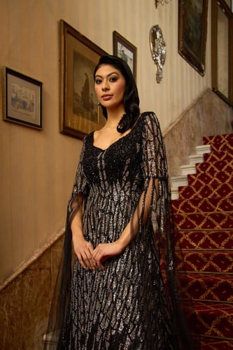 فستان سهرة موديل 881