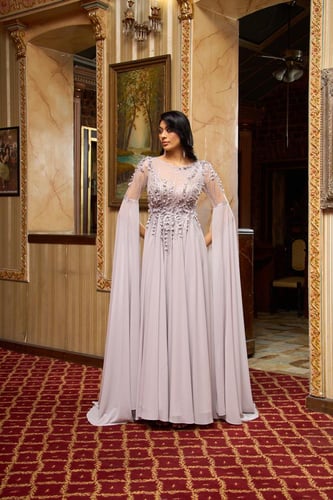 فستان سهرة موديل 887