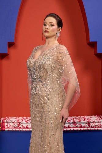 فستان سهرة موديل 204082