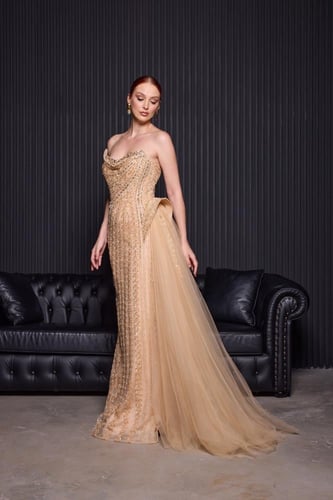 فستان سهرة موديل8870