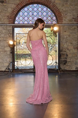 فستان سهرة موديل 8823