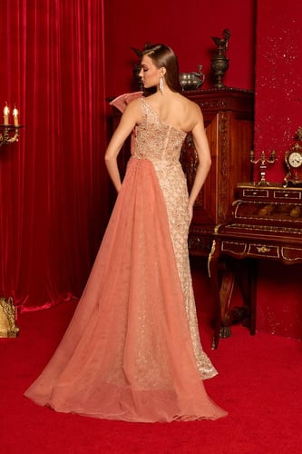 فستان سهرة موديل 1213