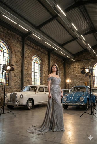 فستان سهرة موديل 01279