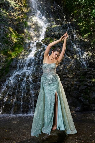 فستان سهرة موديل01255