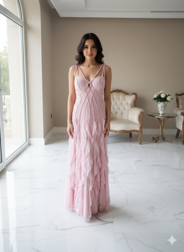 فستان سهرة موديل 20528