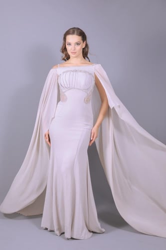 فستان سهرة موديل 3243