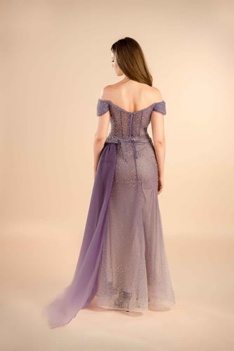 فستان سهرة موديل 155