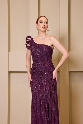 فستان سهرة موديل 8867