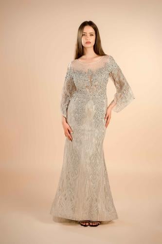 فستان سهرة موديل 268