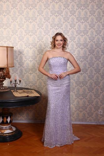 فستان سهرة موديل 01295