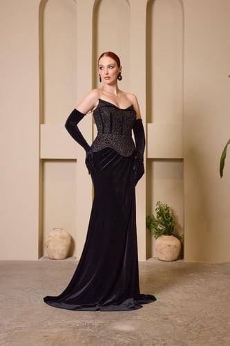 فستان سهرة موديل 10209