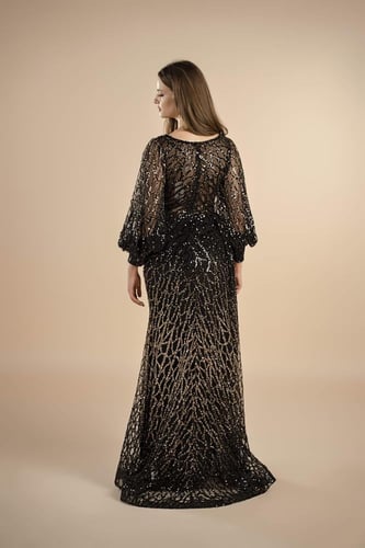 فستان سهرة موديل 168