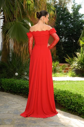 فستان سهرة موديل 412575