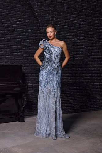 فستان سهرة موديل 8867