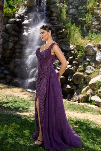 فستان سهرة موديل 8864