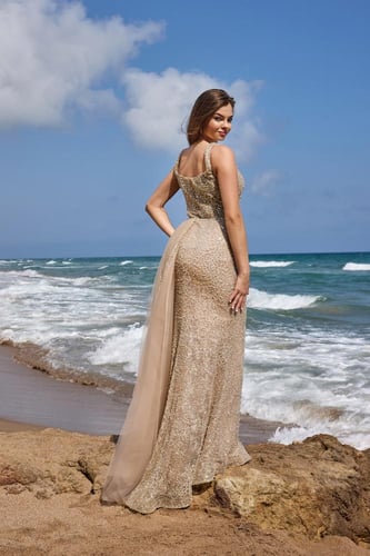 فستان سهرة موديل 8862