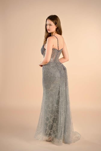 فستان سهرة موديل 143